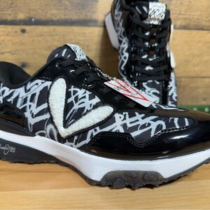 Rare- Mark Nason Skechers Black and White Patterned Sneakers